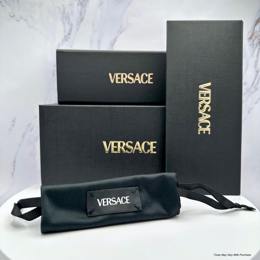 NEW VERSACE Gold Metal Sunglasses - Picture 9 of 16